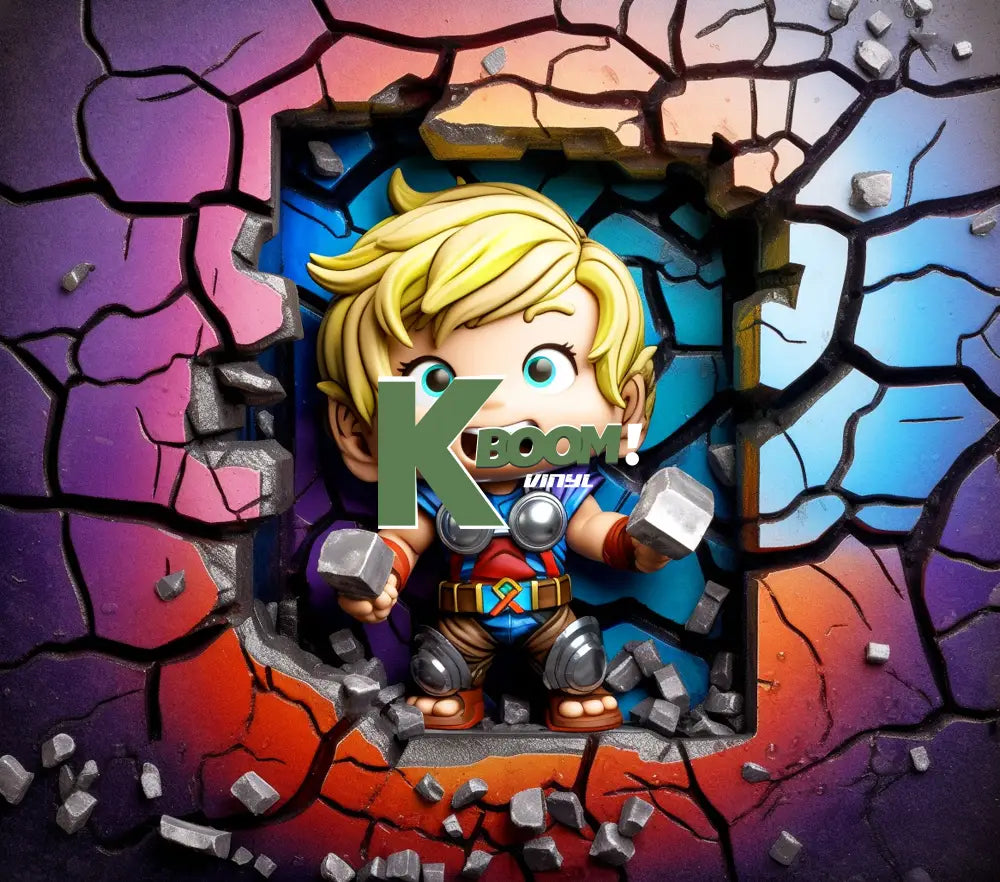 20 Oz Skinny Tumblers 3D Baby Super Heroes 60 image to choice from 42