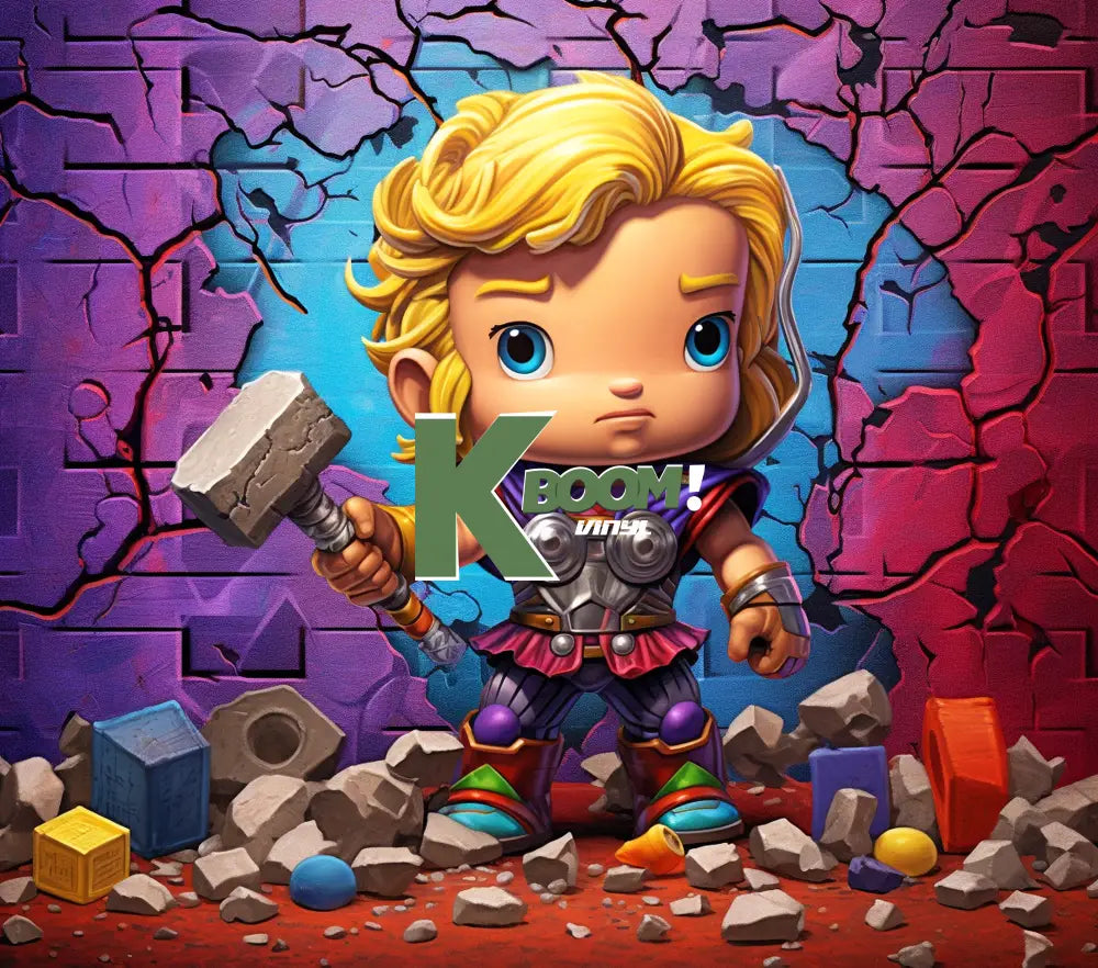 20 Oz Skinny Tumblers 3D Baby Super Heroes 60 image to choice from 48