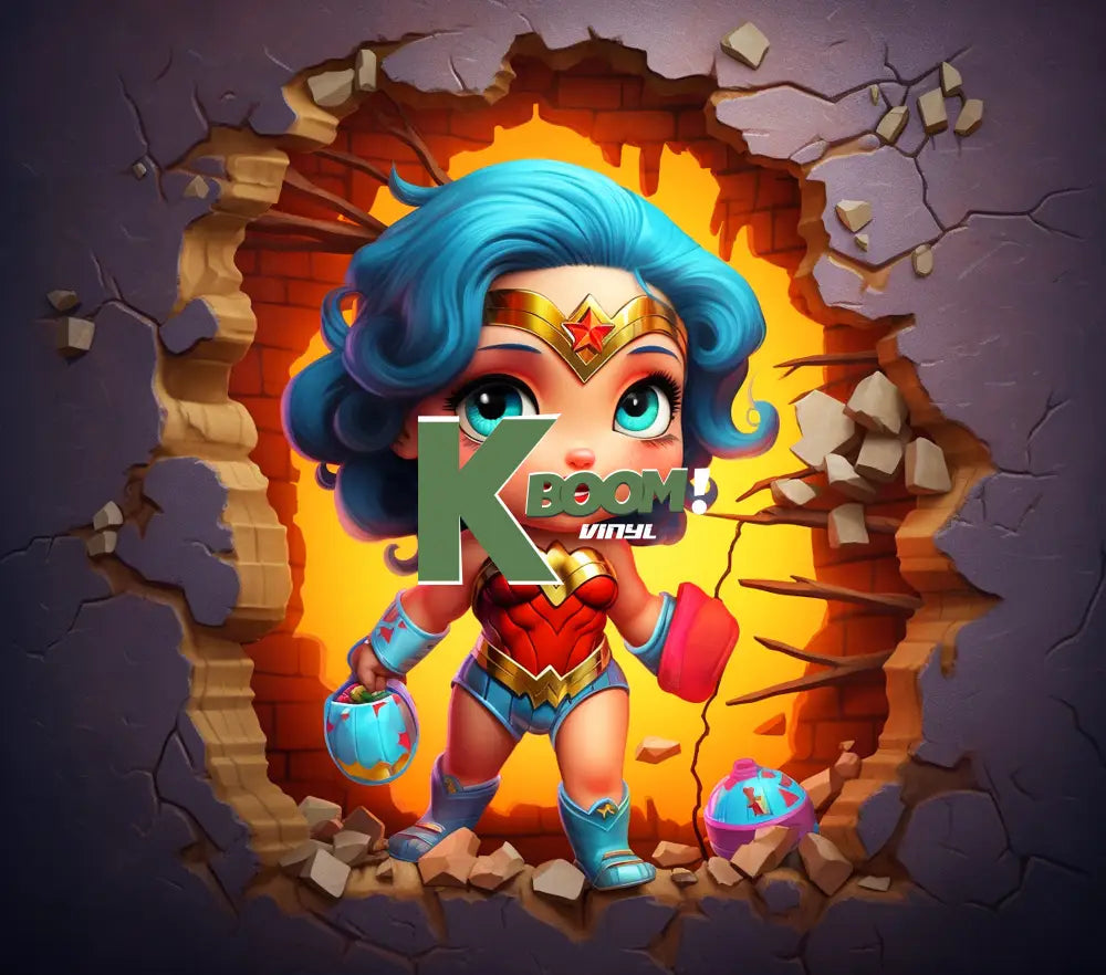 20 Oz Skinny Tumblers 3D Baby Super Heroes 60 image to choice from 58