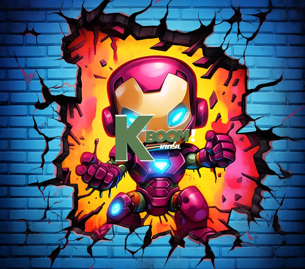 20 Oz Skinny Tumblers 3D Baby Super Heroes 60 image to choice from 6