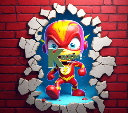 20 Oz Skinny Tumblers 3D Baby Super Heroes 60 image to choice from 8