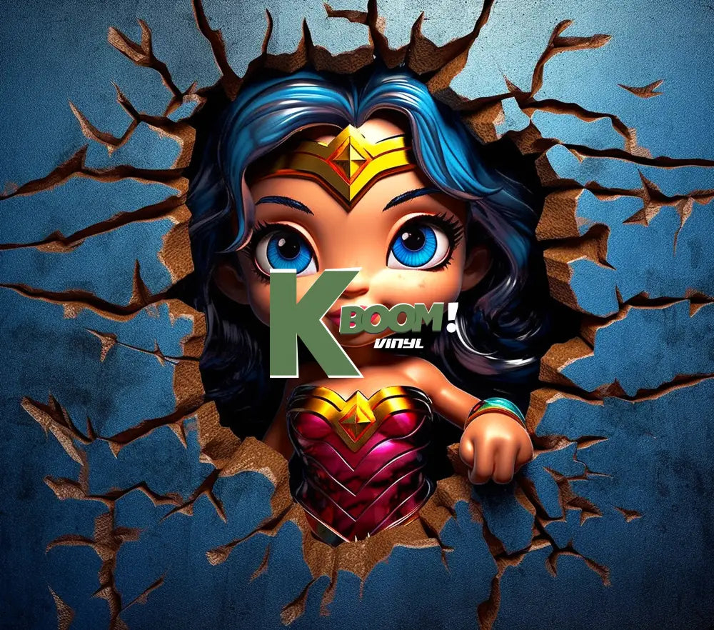 20 Oz Skinny Tumblers 3D Baby Super Heroes 60 image to choice from 60