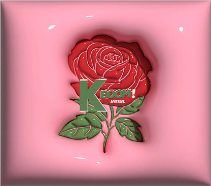 20 Oz Skinny Tumblers 3D Flowers 10 image to choice from 10