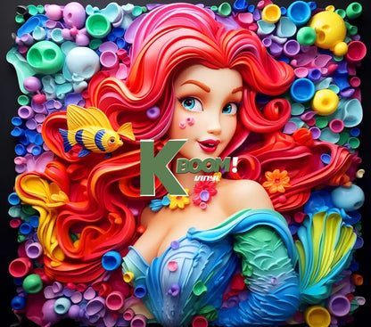 20 Oz Skinny Tumblers 3D paint design cartoon 1 30 image to choice from 15