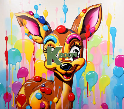 20 Oz Skinny Tumblers 3D paint design cartoon 1 30 image to choice from 7