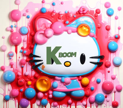 20 Oz Skinny Tumblers 3D paint design cartoon 2 30 image to choice from 16