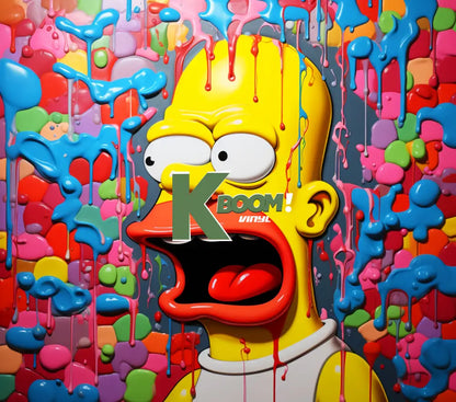 20 Oz Skinny Tumblers 3D paint design cartoon 2 30 image to choice from 19