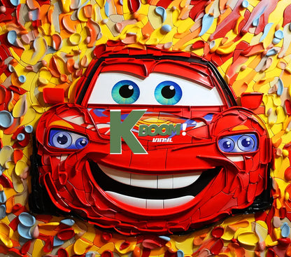 20 Oz Skinny Tumblers 3D paint design cartoon 3 (60-90)30 image to choice from 9