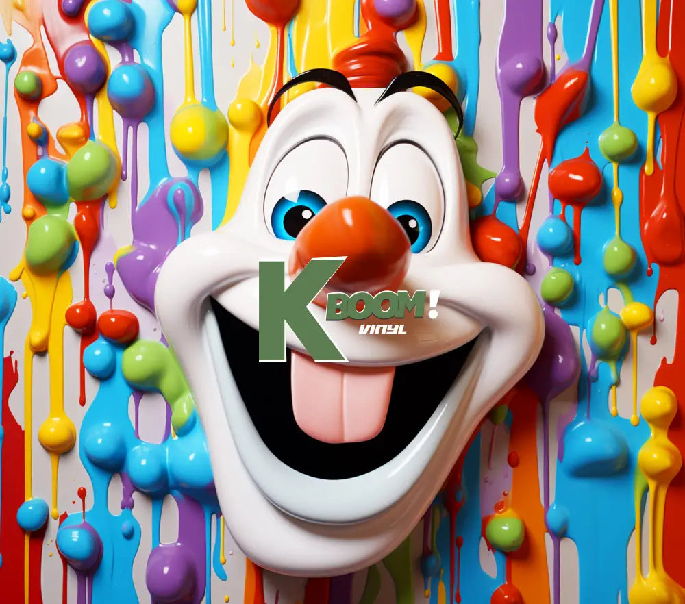 20 Oz Skinny Tumblers 3D paint design cartoon 4 (90-120)30 image to choice from