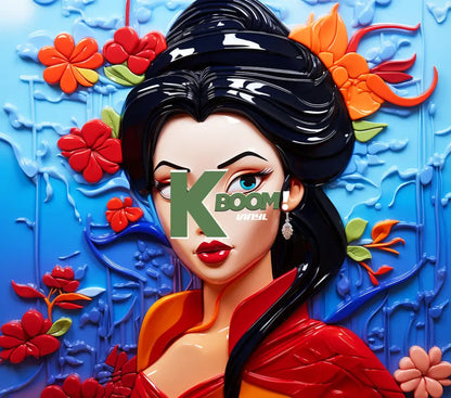 20 Oz Skinny Tumblers 3D paint design cartoon 4 (90-120)30 image to choice from