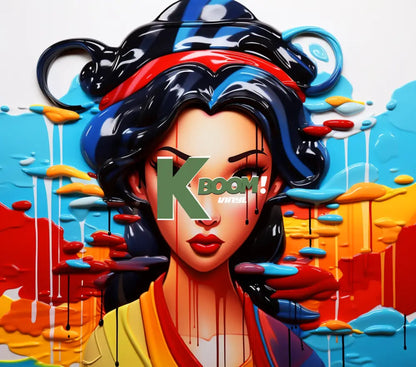 20 Oz Skinny Tumblers 3D paint design cartoon 4 (90-120)30 image to choice from