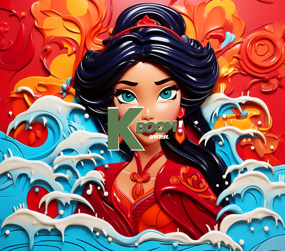 20 Oz Skinny Tumblers 3D paint design cartoon 4 (90-120)30 image to choice from