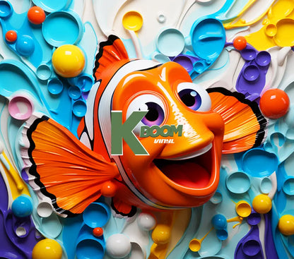 20 Oz Skinny Tumblers 3D paint design cartoon 4 (90-120)30 image to choice from