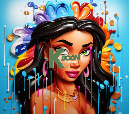 20 Oz Skinny Tumblers 3D paint design cartoon 5 (120-150)30 image to choice from 12