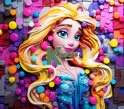 20 Oz Skinny Tumblers 3D paint design cartoon 5 (120-150)30 image to choice from 18