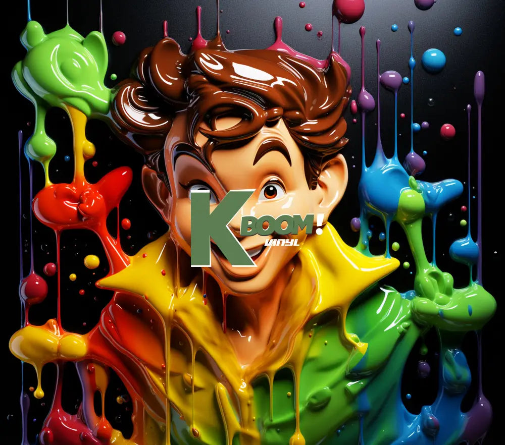 20 Oz Skinny Tumblers 3D paint design cartoon 5 (120-150)30 image to choice from 7