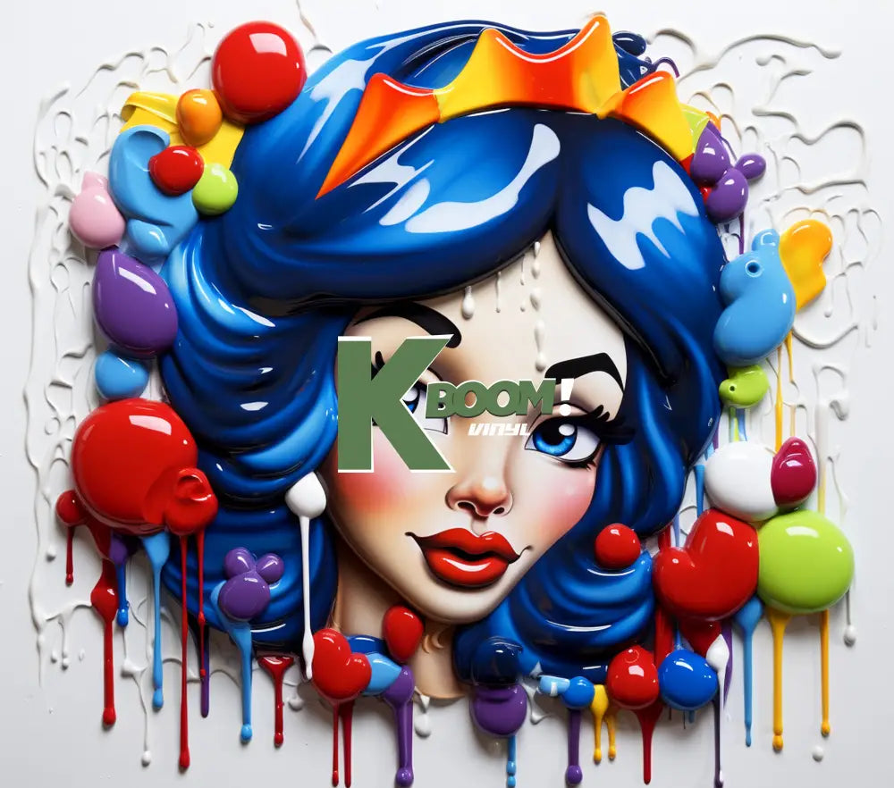 20 Oz Skinny Tumblers 3D paint design cartoon 6 (150-180)30 image to choice from 6