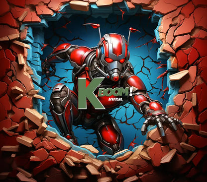 20 Oz Skinny Tumblers 3D Superheroes design 1 (1 -30)30 image to choice from 12