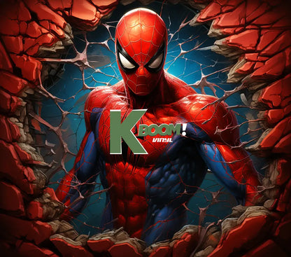 20 Oz Skinny Tumblers 3D Superheroes design 1 (1 -30)30 image to choice from 6