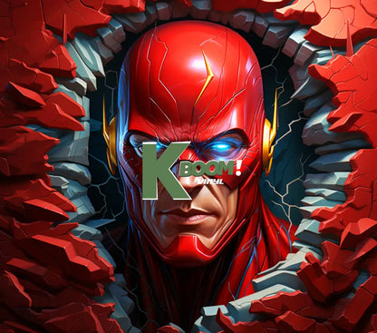 20 Oz Skinny Tumblers 3D Superheroes design 2 (30 -60)30 image to choice from 28