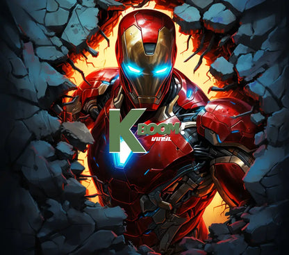 20 Oz Skinny Tumblers 3D Superheroes design 2 (30 -60)30 image to choice from 8