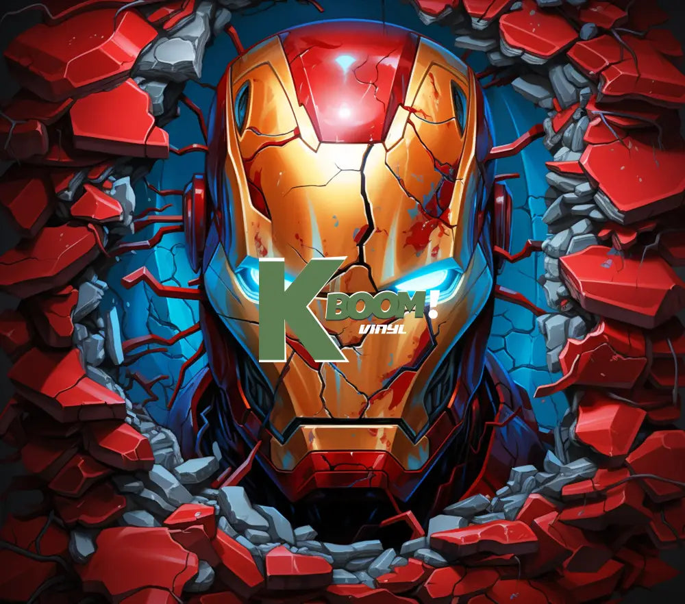 20 Oz Skinny Tumblers 3D Superheroes design 2 (30 -60)30 image to choice from 9