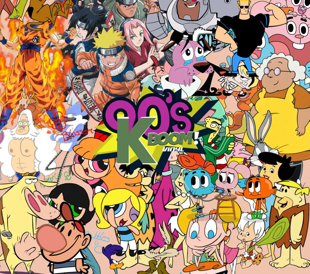 20 Oz Skinny Tumblers 90s cartoon design 1 41 image to choice from 25