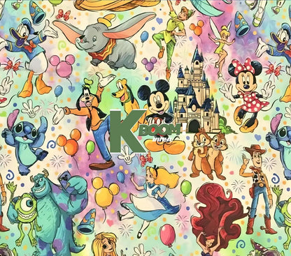 20 Oz Skinny Tumblers 90s cartoon design 1 41 image to choice from 38