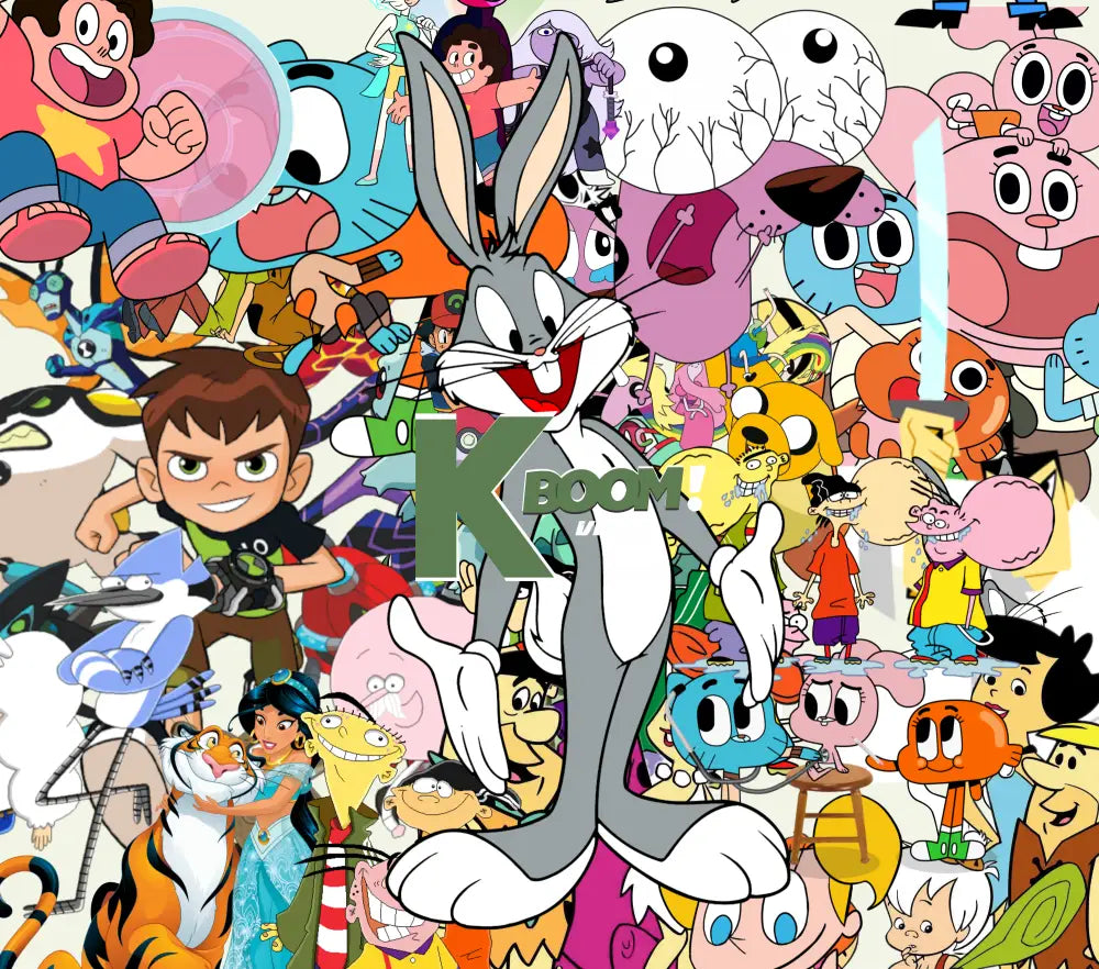 20 Oz Skinny Tumblers 90s cartoon design 2 21 image to choice from 13