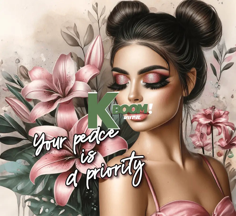 20 Oz Skinny Tumblers Affirmation Girl design 20 image to choice from 7