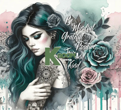 20 Oz Skinny Tumblers Affirmations design 20 image to choice from 3