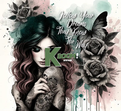 20 Oz Skinny Tumblers Affirmations design 20 image to choice from 8