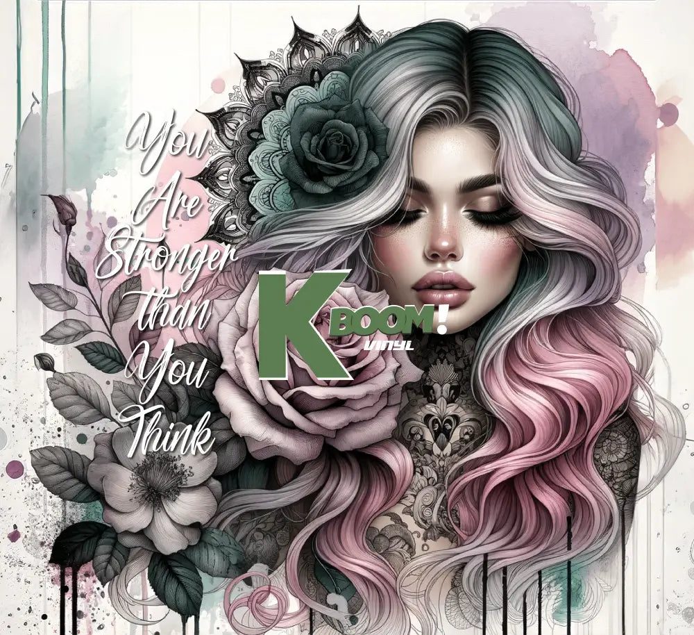 20 Oz Skinny Tumblers Affirmations design 20 image to choice from 9