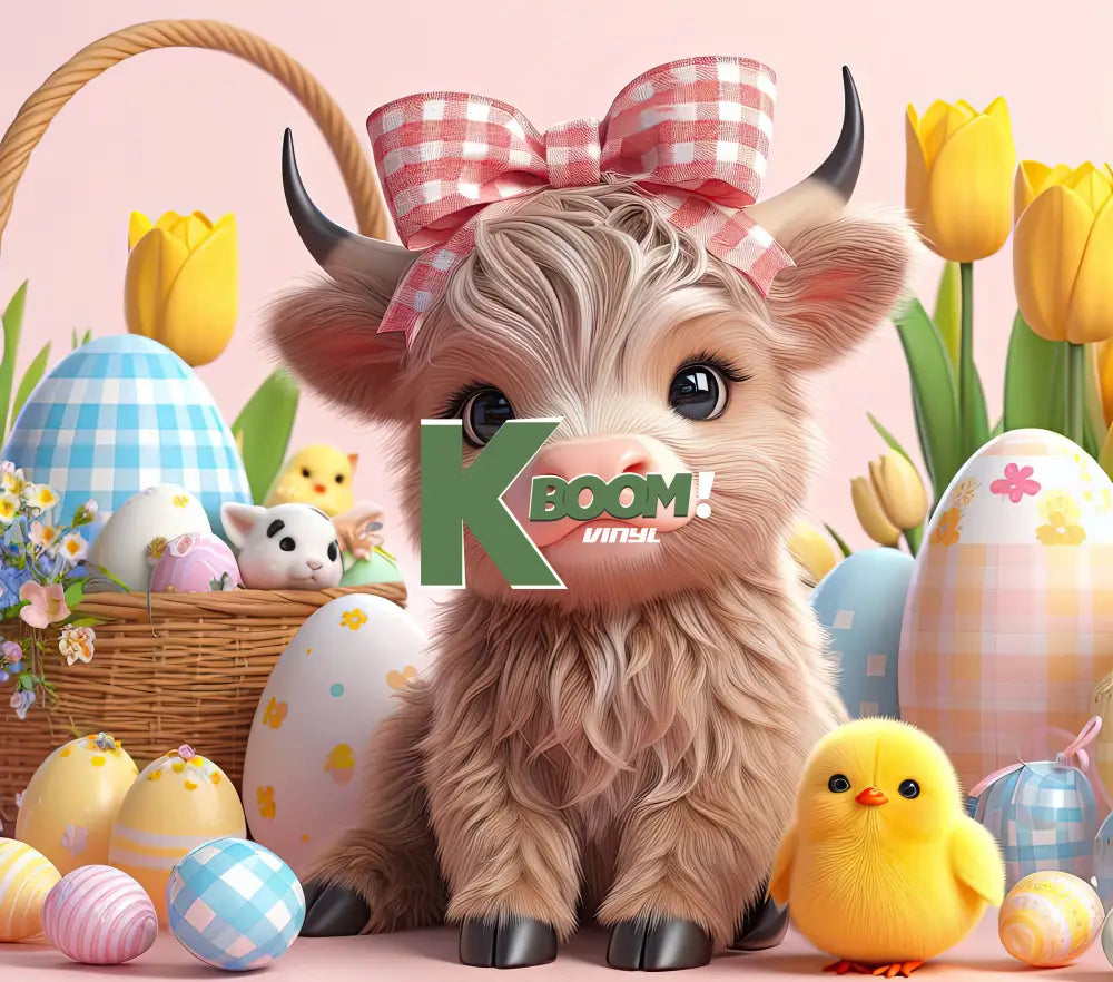 20 Oz Skinny Tumblers Baby Highland Cow design 13 image to choice from 5