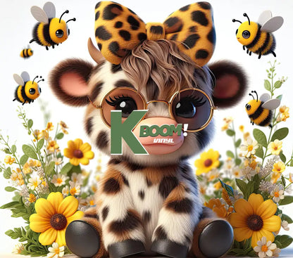 20 Oz Skinny Tumblers Baby Highland Cow design 13 image to choice from 6