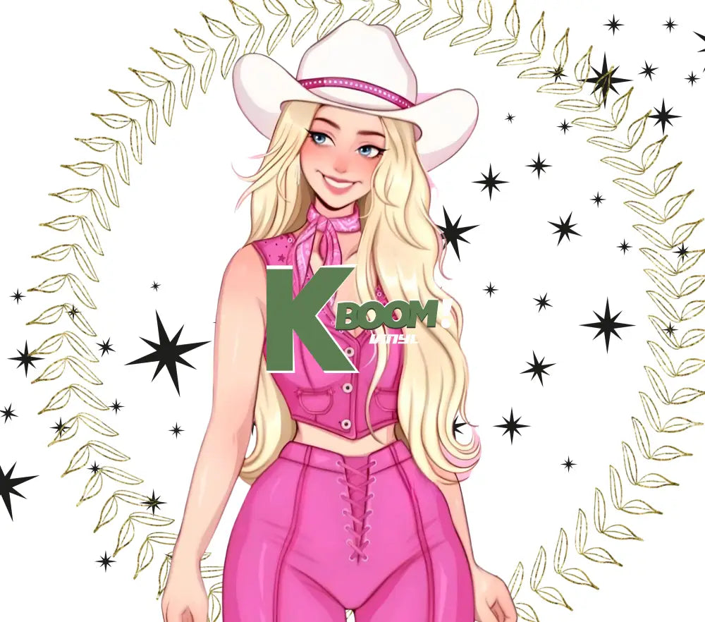 20 Oz Skinny Tumblers Barbie design 1 30 image to choice from 26