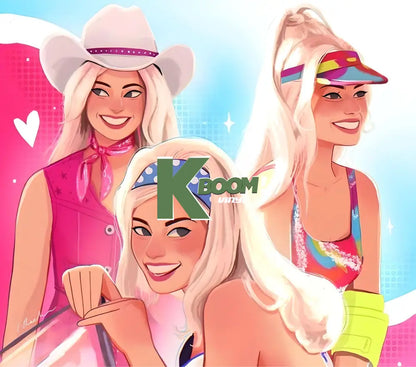 20 Oz Skinny Tumblers Barbie design 1 30 image to choice from 29