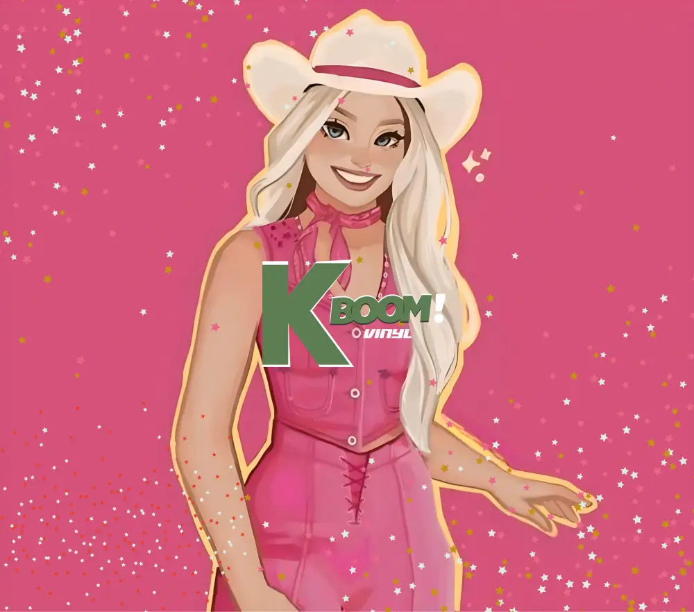 20 Oz Skinny Tumblers Barbie design 1 30 image to choice from 3