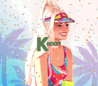 20 Oz Skinny Tumblers Barbie design 1 30 image to choice from 4