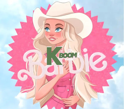 20 Oz Skinny Tumblers Barbie design 1 30 image to choice from 9