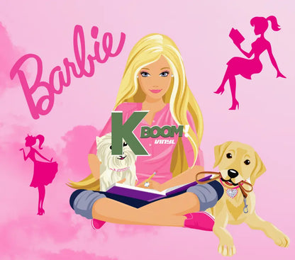 20 Oz Skinny Tumblers Barbie design 2 30 image to choice from 14