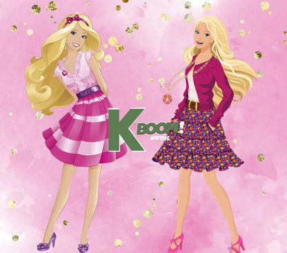 20 Oz Skinny Tumblers Barbie design 2 30 image to choice from 16