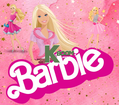 20 Oz Skinny Tumblers Barbie design 2 30 image to choice from 17