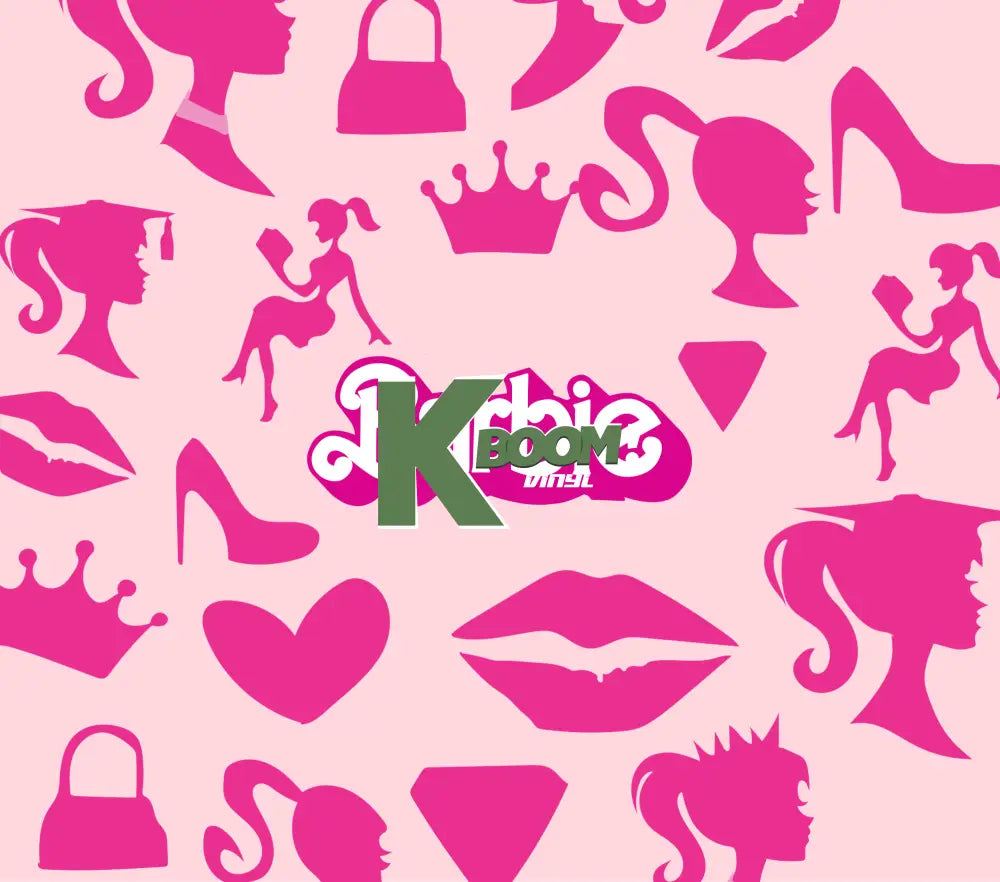 20 Oz Skinny Tumblers Barbie design 2 30 image to choice from 20