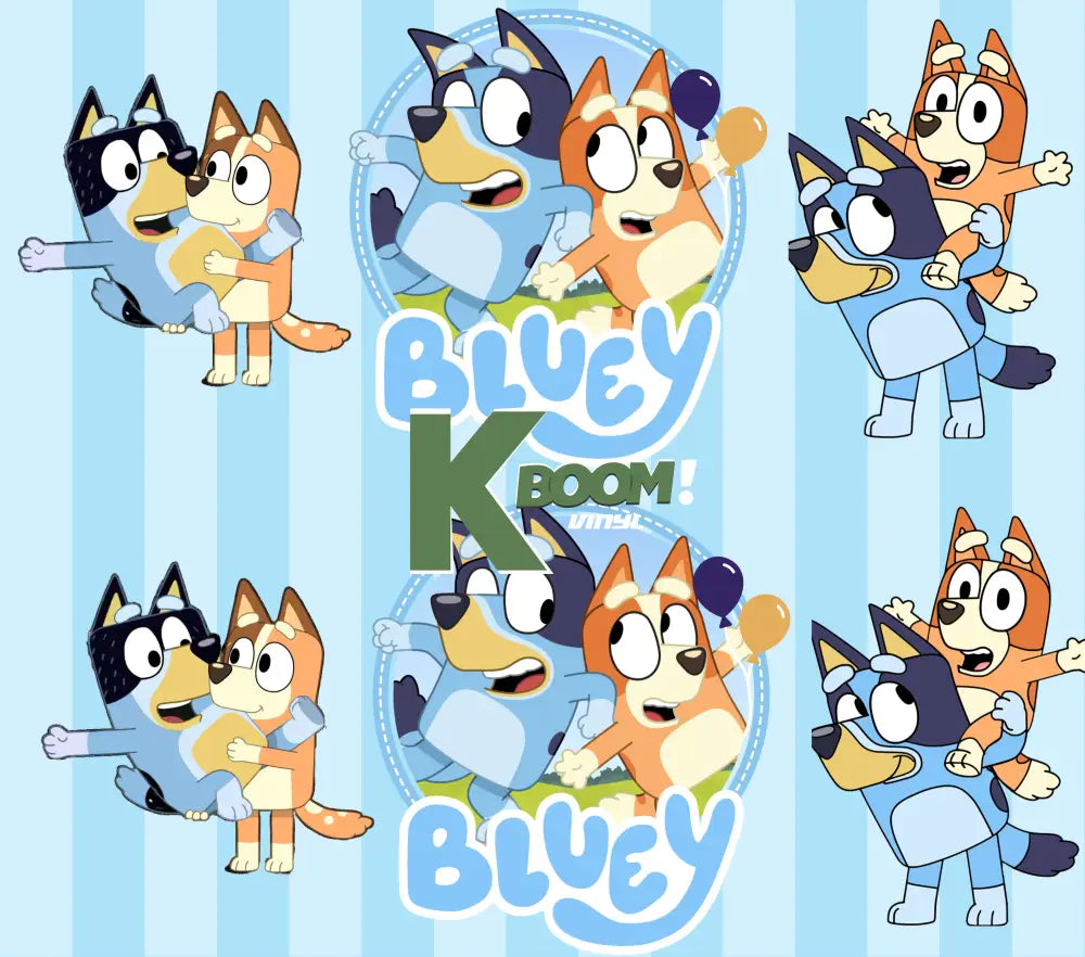 20 Oz Skinny Tumblers Bluey designs 26 image to choice from 10