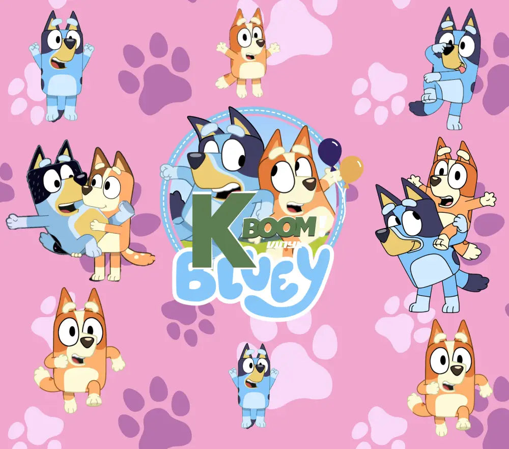 20 Oz Skinny Tumblers Bluey designs 26 image to choice from 13