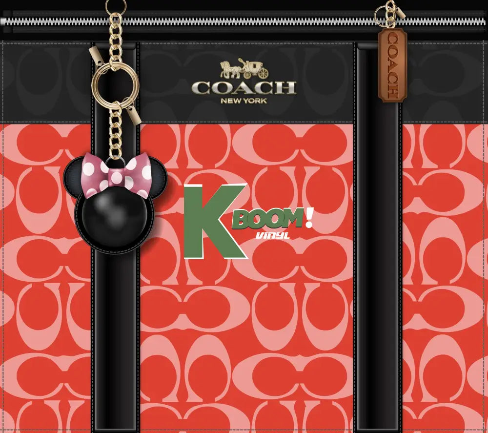 20 Oz Skinny Tumblers Coach Minnie design 47 image to choice from 13