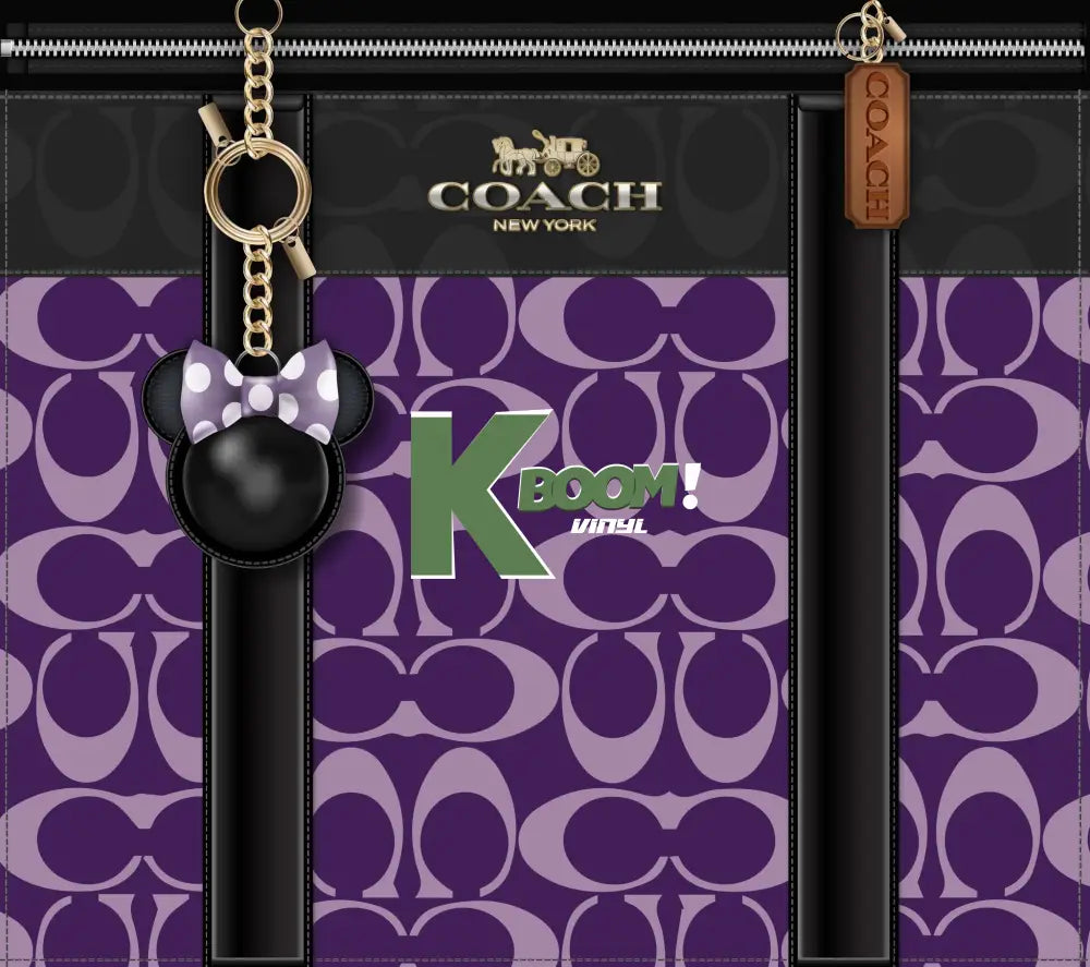 20 Oz Skinny Tumblers Coach Minnie design 47 image to choice from 29