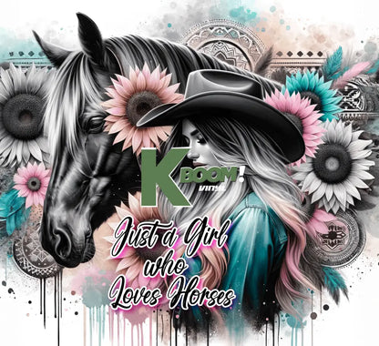 20 Oz Skinny Tumblers Cowgirl design 20 image to choice from 1