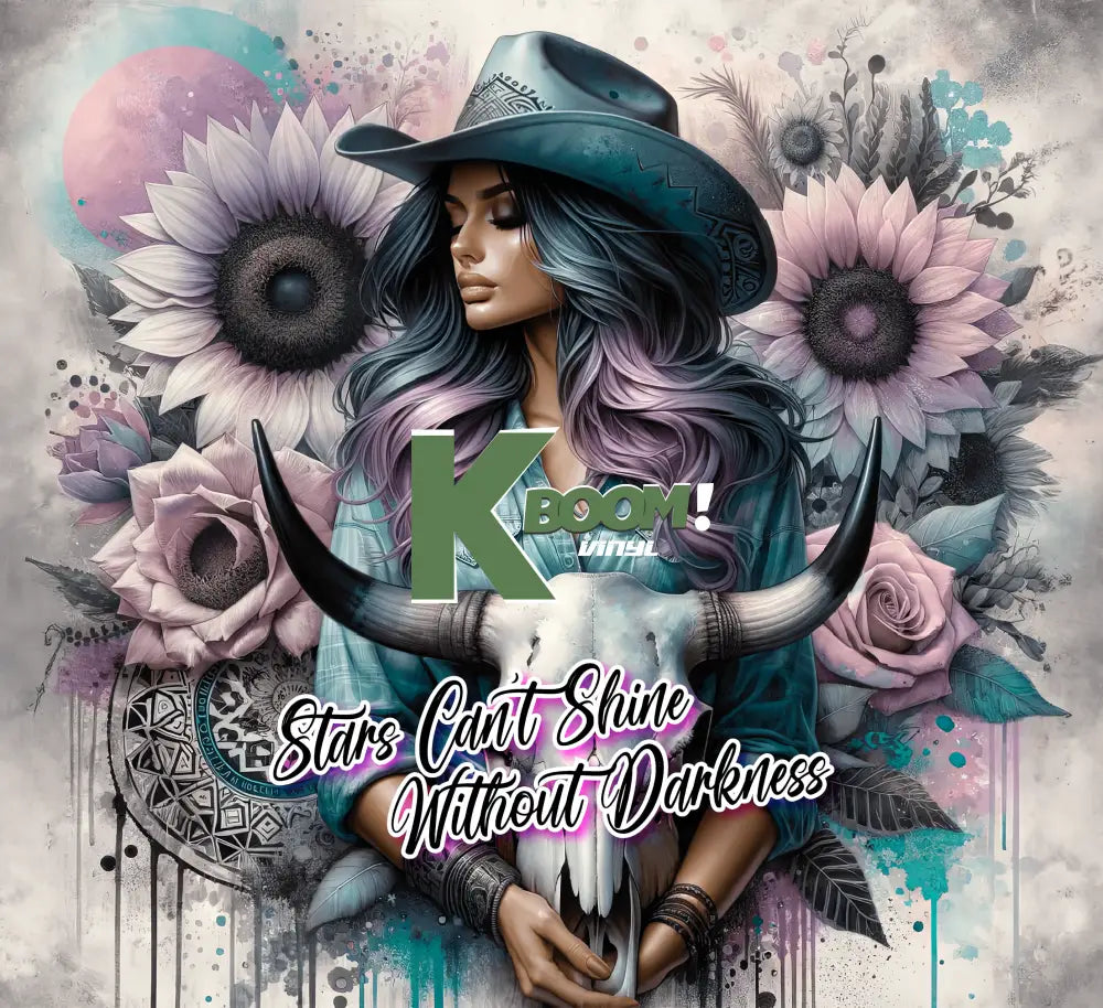 20 Oz Skinny Tumblers Cowgirl design 20 image to choice from 10